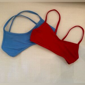 Women’s size small Jolyn training bikini tops, styles Xavier and Eli